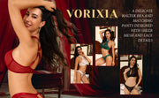 VORIXIA Sheer Mesh Underwire Bra & Panty Lingerie Set